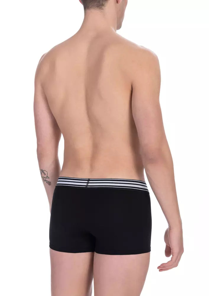 Bikkembergs Black Cotton Men's Trunk Bikkembergs