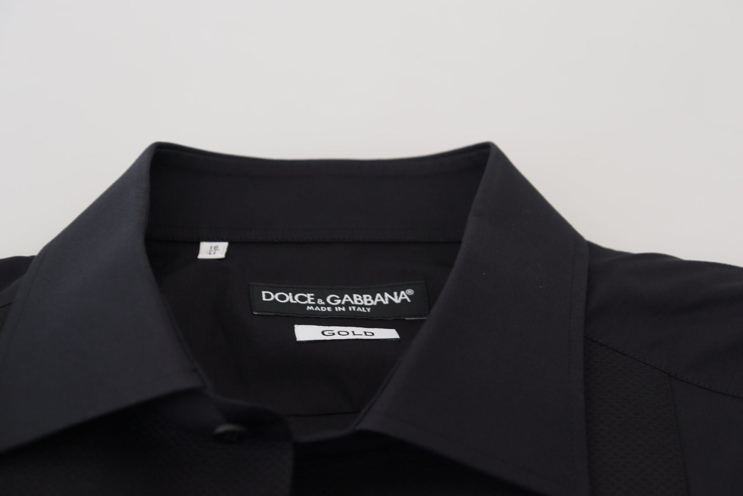 Dolce & Gabbana Elegant Black Formal Long Sleeve Shirt Dolce & Gabbana