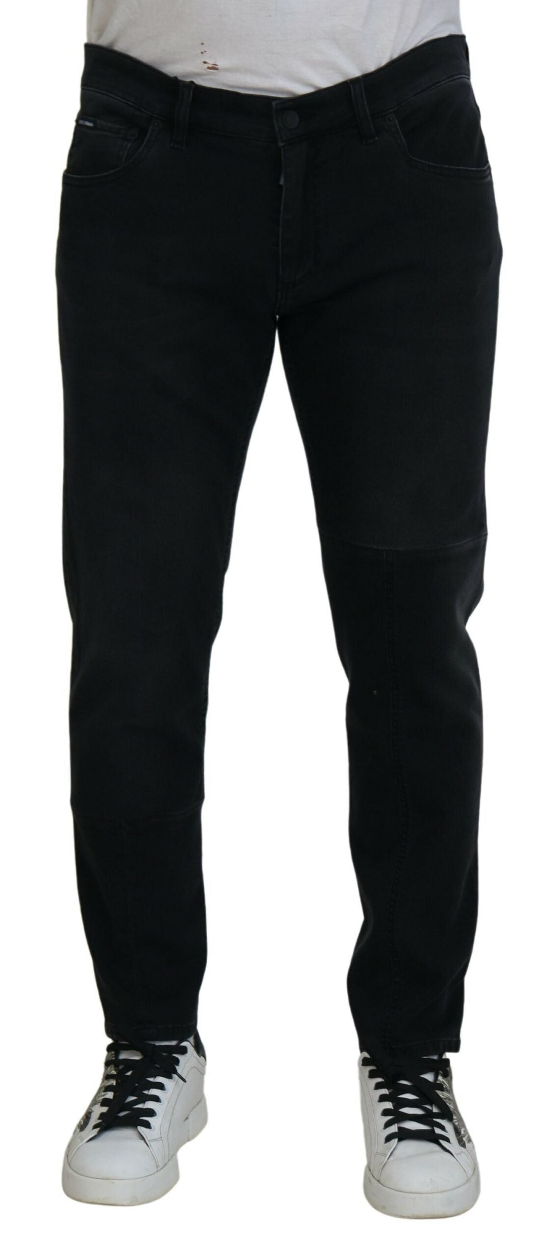 Dolce & Gabbana Chic Black Skinny Denim Jeans Dolce & Gabbana