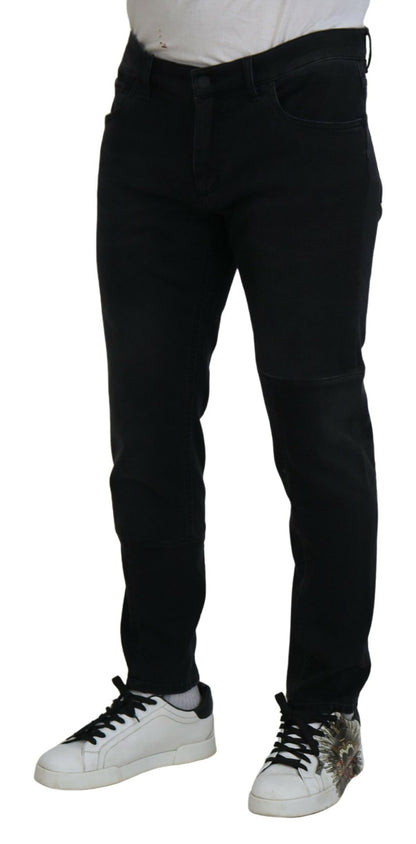 Dolce & Gabbana Chic Black Skinny Denim Jeans Dolce & Gabbana