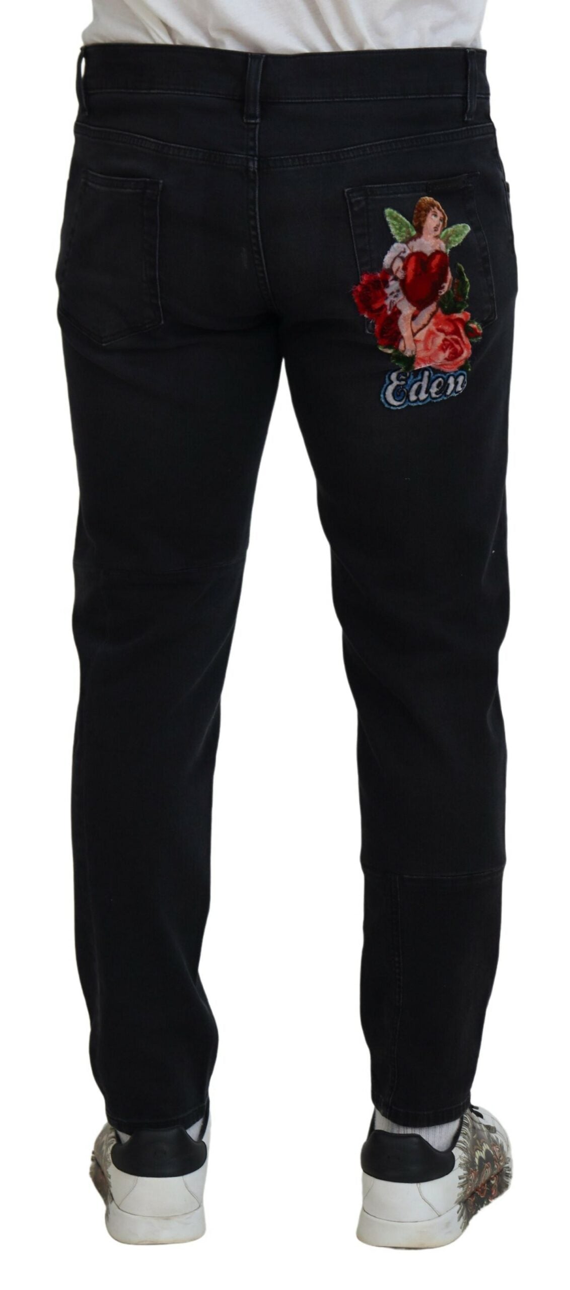 Dolce & Gabbana Chic Black Skinny Denim Jeans Dolce & Gabbana