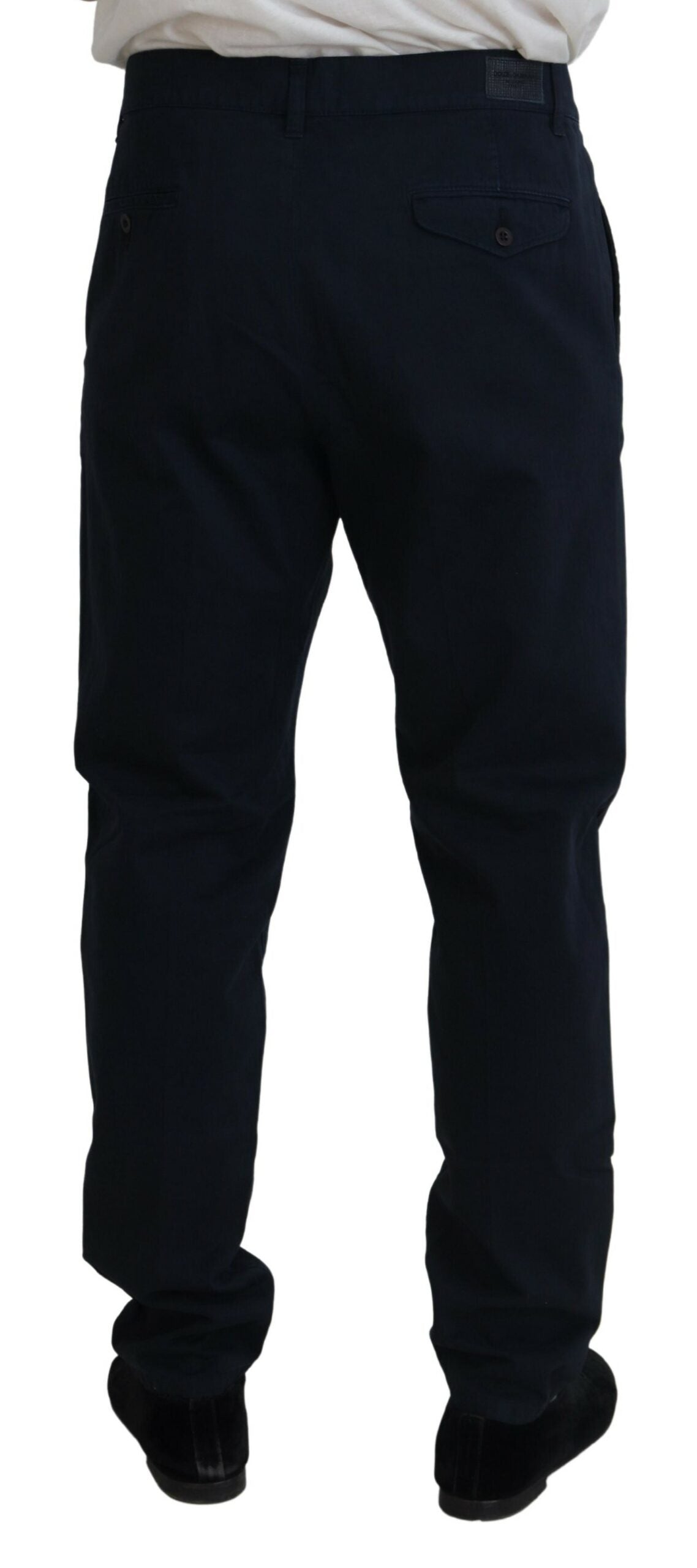 Dolce & Gabbana Elegant Dress Chinos in Blue Dolce & Gabbana