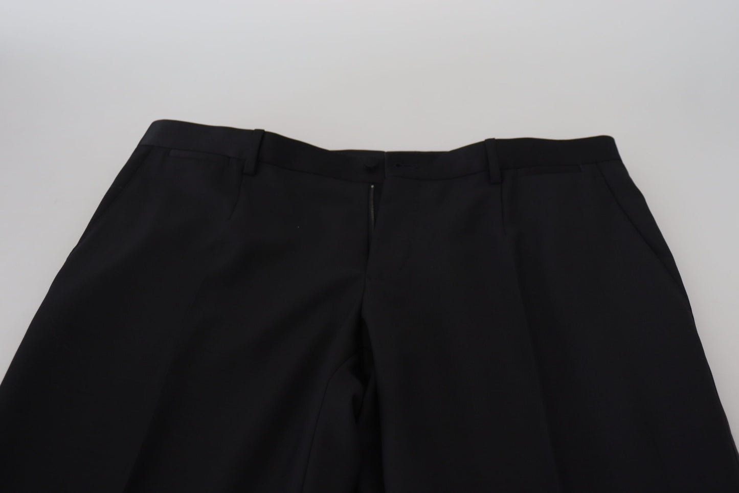 Dolce & Gabbana Elegant Black Dress Pants from Virgin Wool Blend Dolce & Gabbana