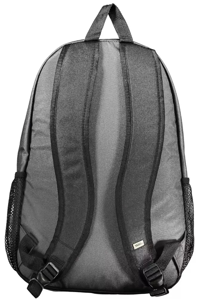 Vans Versatile Gray Urban Backpack with Logo Detail Vans