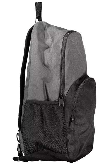 Vans Versatile Gray Urban Backpack with Logo Detail Vans