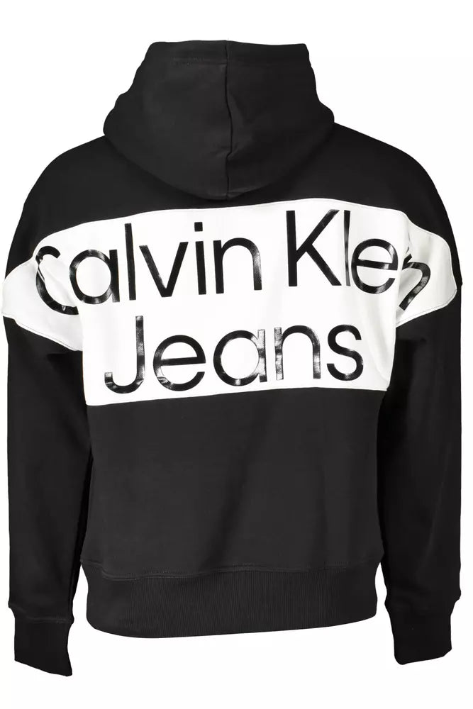 Calvin Klein Black Cotton Men Sweater