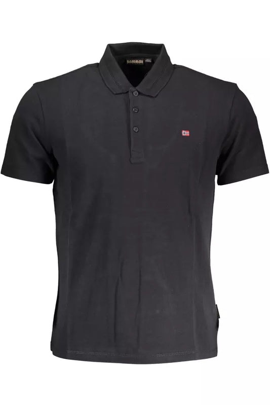 Napapijri Sleek Short-Sleeved Cotton Polo Shirt Napapijri