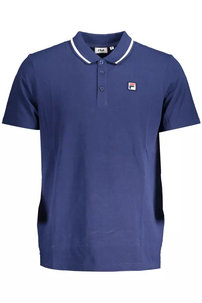 Fila Chic Contrasting Logo Polo Shirt Fila