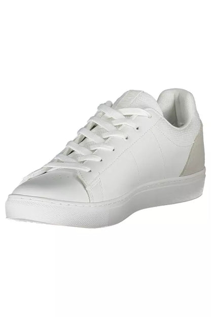 Napapijri Elegant White Lace-Up Sports Sneakers Napapijri