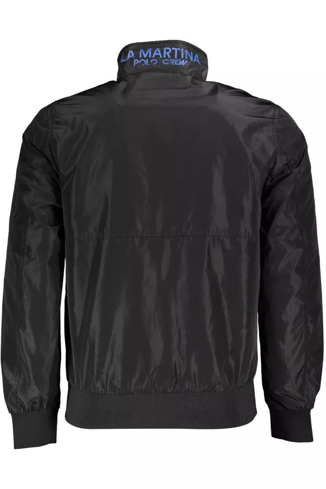 La Martina Timeless Black Long Sleeve Jacket La Martina