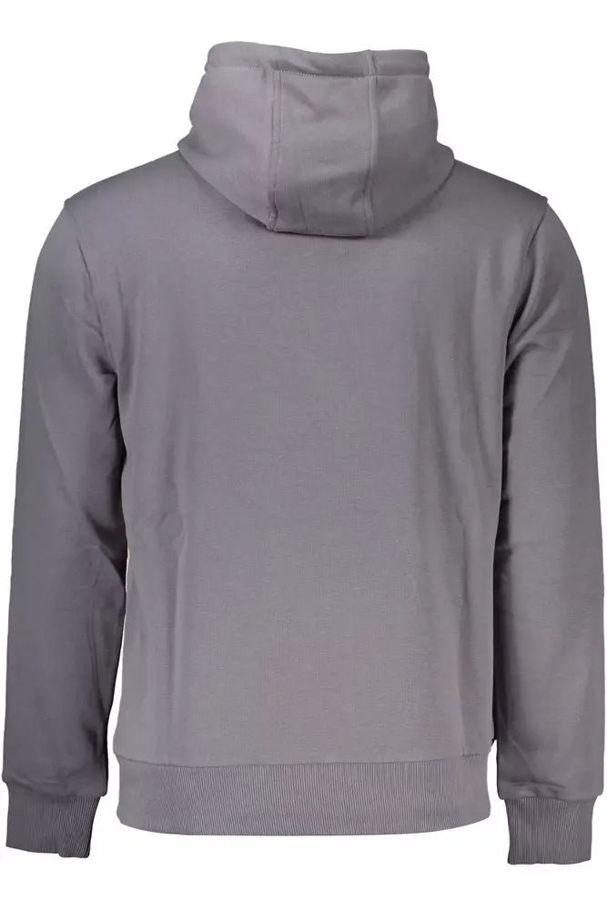 Cavalli Class Gray Cotton Men Sweater