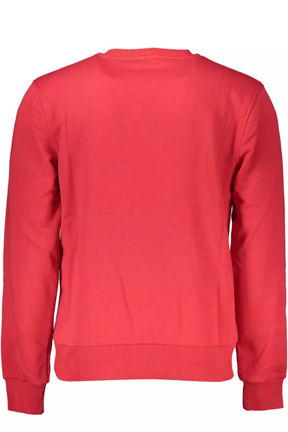 Cavalli Class Elegant Pink Round Neck Sweater Cavalli Class