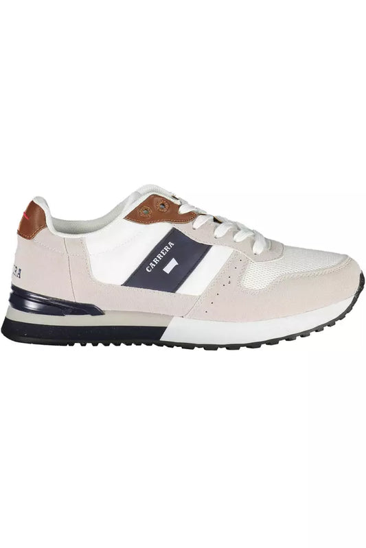 Carrera Sleek White Sneakers with Contrasting Accents Carrera