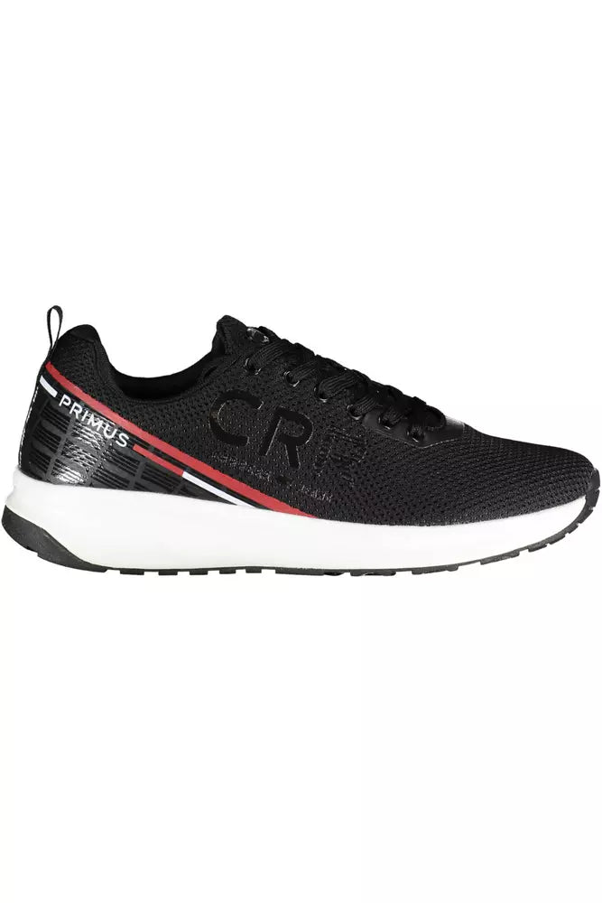 Carrera Sleek Black Sports Sneakers with Striking Contrasts Carrera