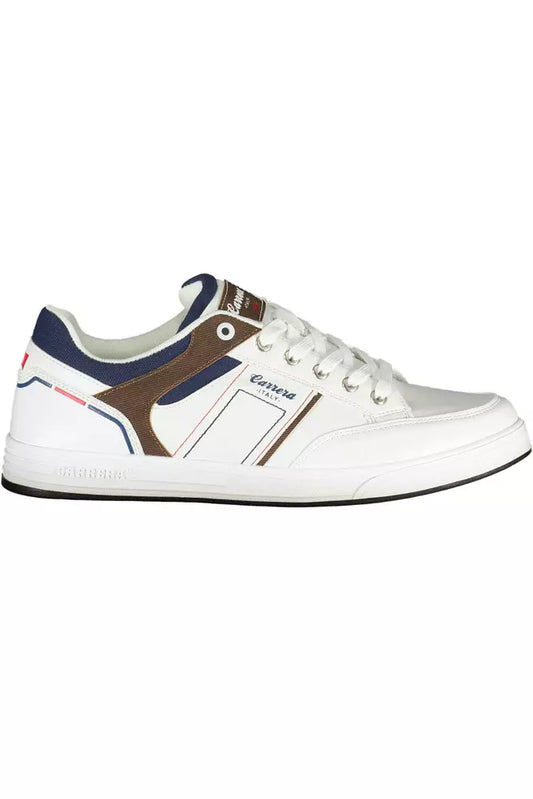 Carrera Sleek White Sneakers with Contrasting Accents Carrera