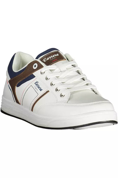 Carrera Sleek White Sneakers with Contrasting Accents Carrera