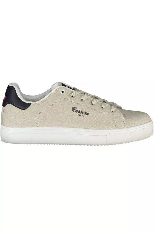 Carrera Sleek Beige Sneaker with Contrasting Accents Carrera