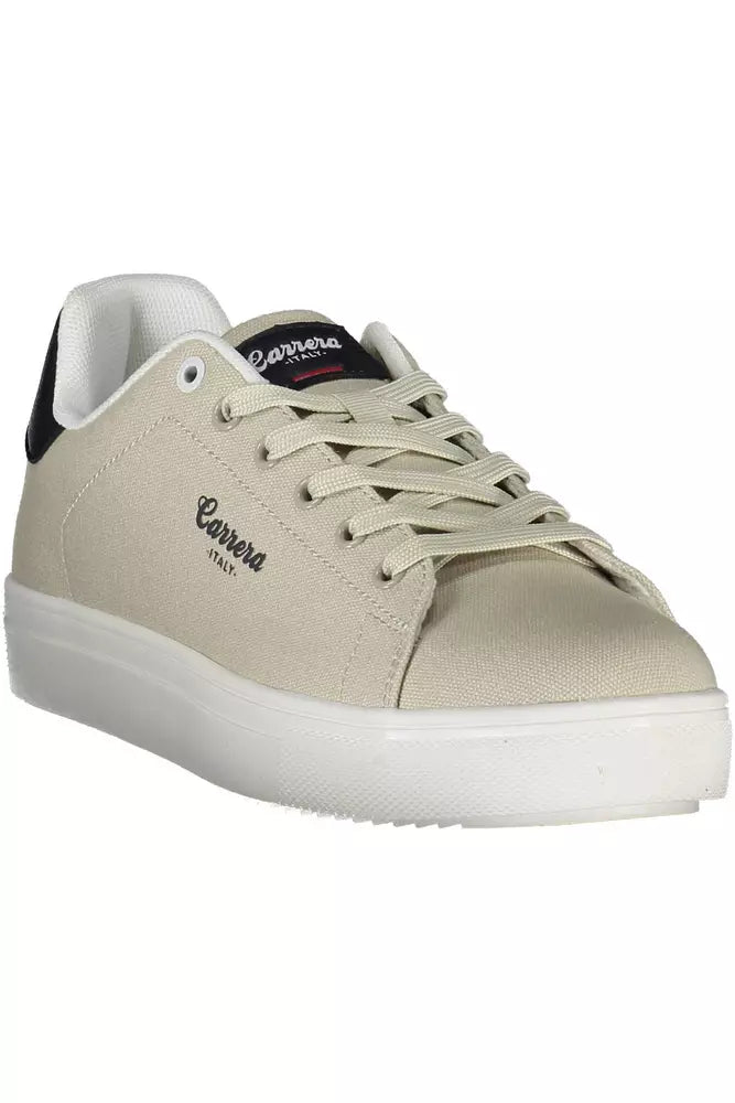 Carrera Sleek Beige Sneaker with Contrasting Accents Carrera