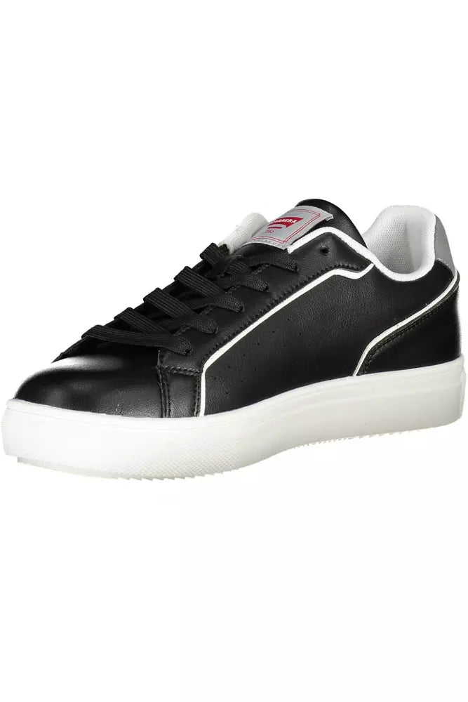 Carrera Sleek Black Sports Sneakers with Contrasting Accents Carrera