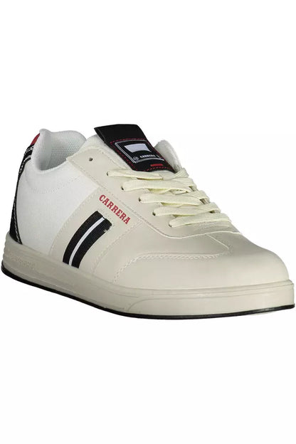 Carrera Sleek White Sneakers with Bold Accents Carrera