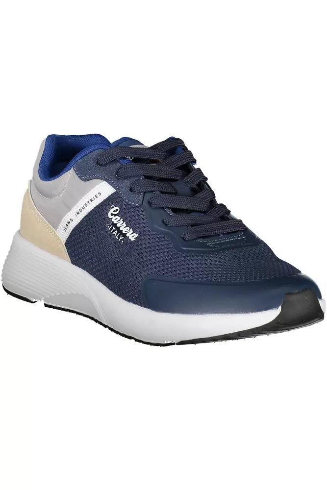 Carrera Sleek Blue Sneakers with Contrasting Accents Carrera