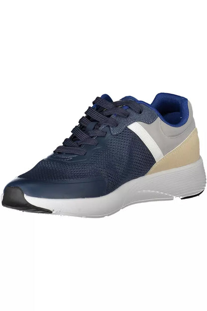 Carrera Sleek Blue Sneakers with Contrasting Accents Carrera