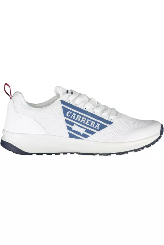 Carrera Chic White Sneakers with Iconic Contrast Details Carrera