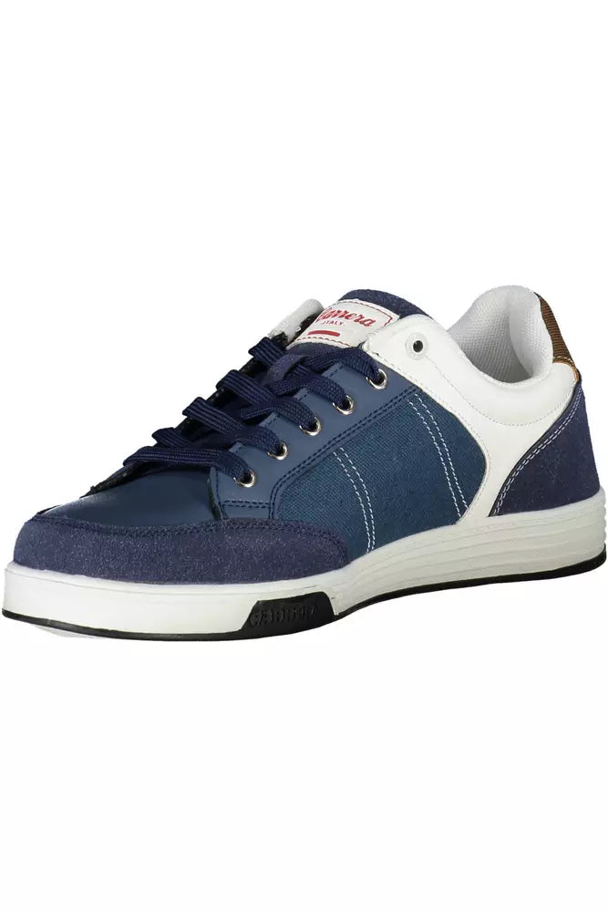 Carrera Eco-Conscious Blue Sneakers with Contrasting Details Carrera