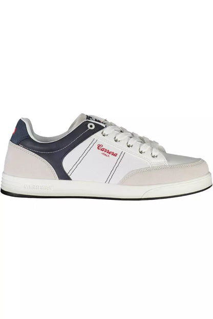 Carrera Sleek White Sports Sneakers with Contrasting Accents Carrera