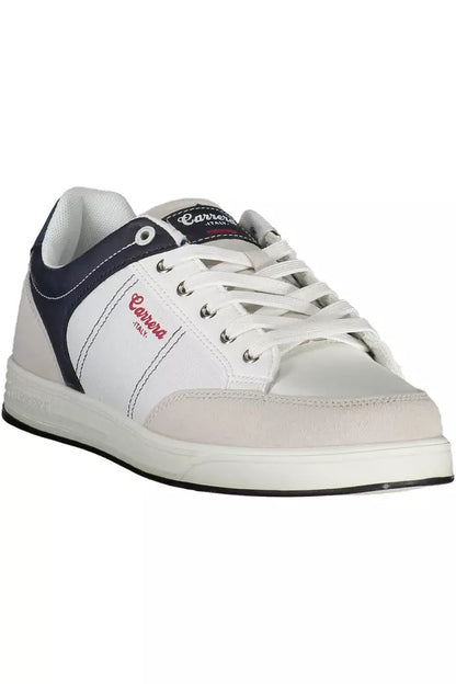 Carrera Sleek White Sports Sneakers with Contrasting Accents Carrera