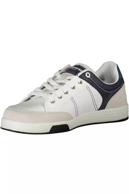 Carrera Sleek White Sports Sneakers with Contrasting Accents Carrera