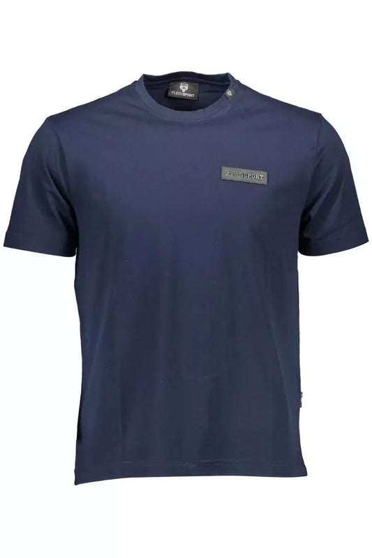 Plein Sport Electrify Your Wardrobe with the Sleek Blue Tee Plein Sport