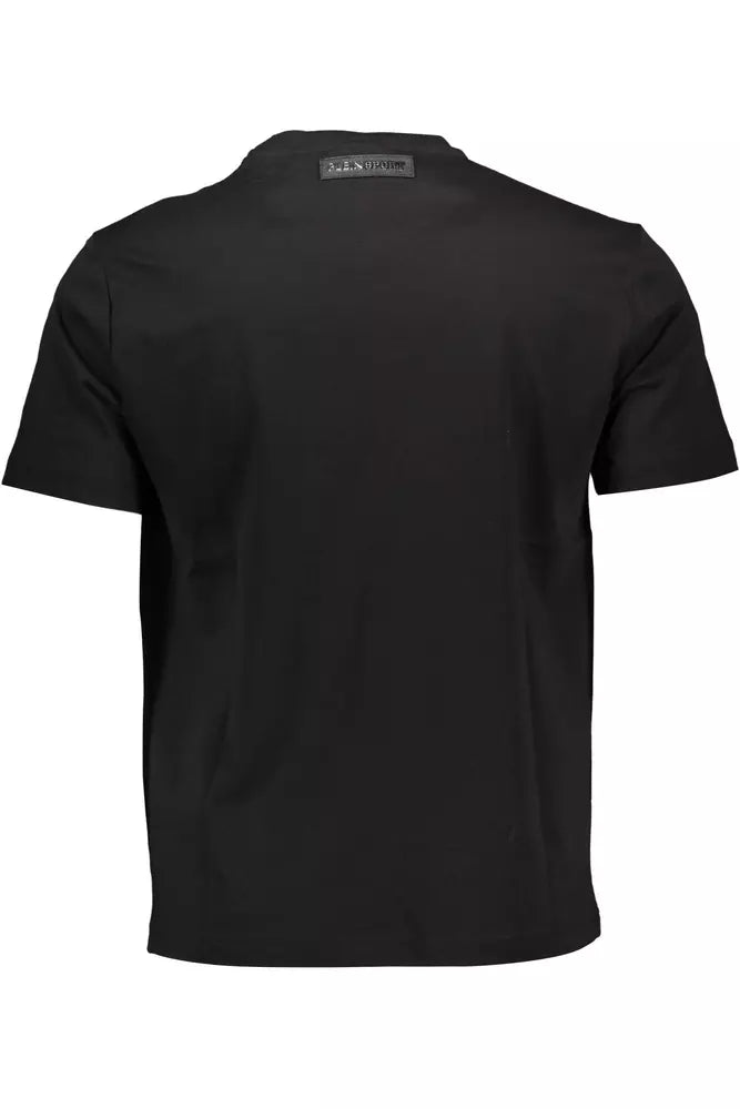 Plein Sport Sleek Sporty Elegance Short Sleeve Tee Plein Sport