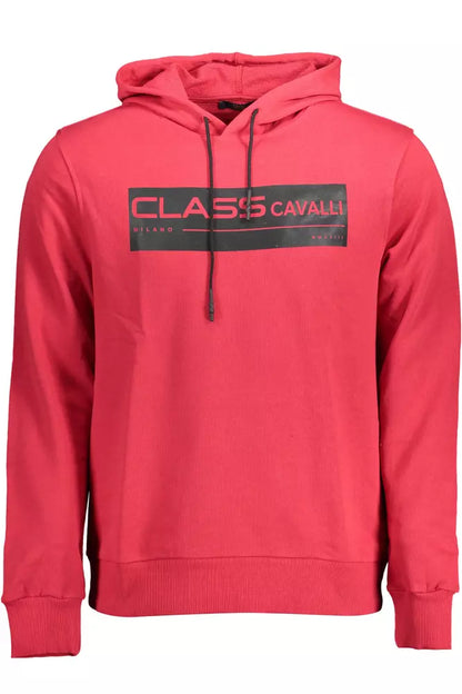 Cavalli Class Elevate Your Comfort with Luxe Cotton Hoodie Cavalli Class