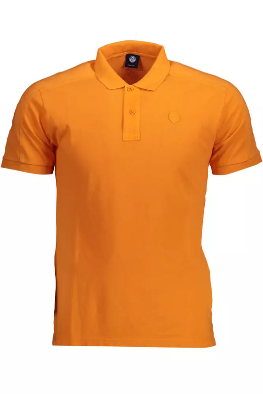 North Sails Sunset Orange Short-Sleeved Polo Shirt North Sails