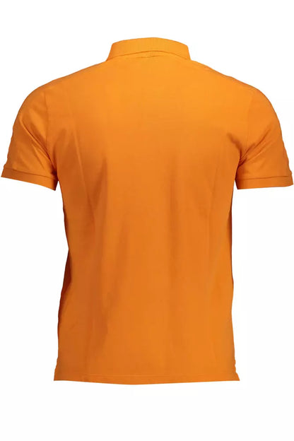 North Sails Sunset Orange Short-Sleeved Polo Shirt North Sails