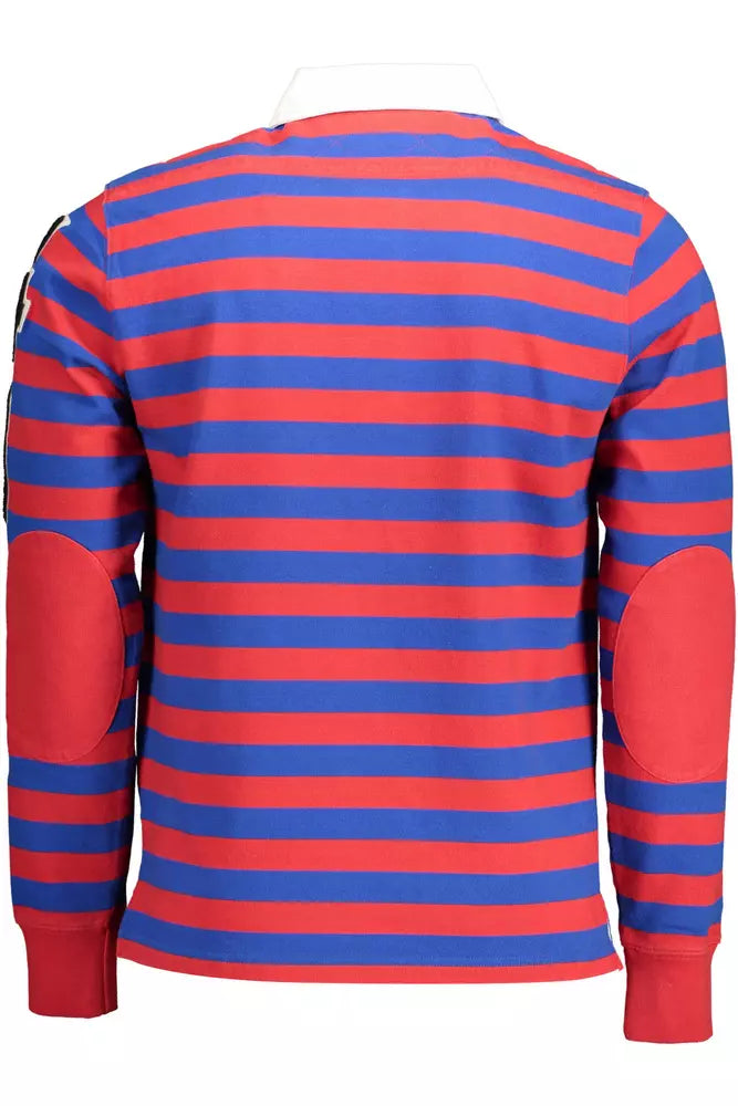 Gant Elegant Long-Sleeved Cotton Polo with Chic Details Gant