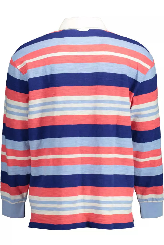 Gant Sophisticated Long-Sleeve Polo with Contrast Details Gant