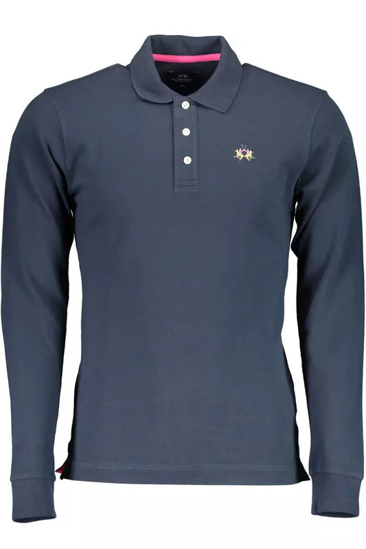 La Martina Chic Slim Fit Long-Sleeved Polo Shirt La Martina