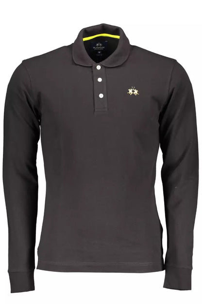 La Martina Elegant Slim Fit Embroidered Polo Shirt La Martina