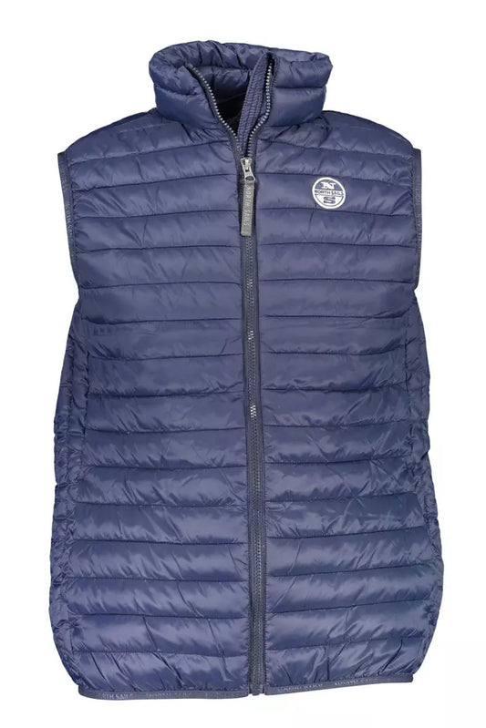 North Sails Sleek Sleeveless Zip Jacket with Logo Detail North Sails