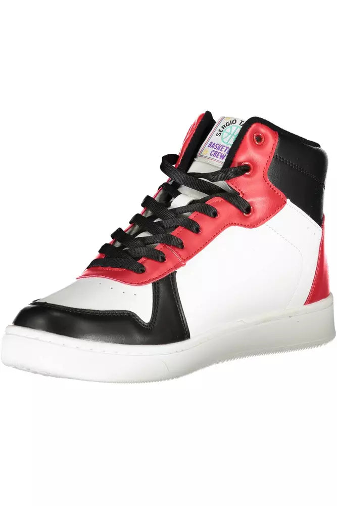 Sergio Tacchini Elevate Your Game with High-Top White Sneakers Sergio Tacchini