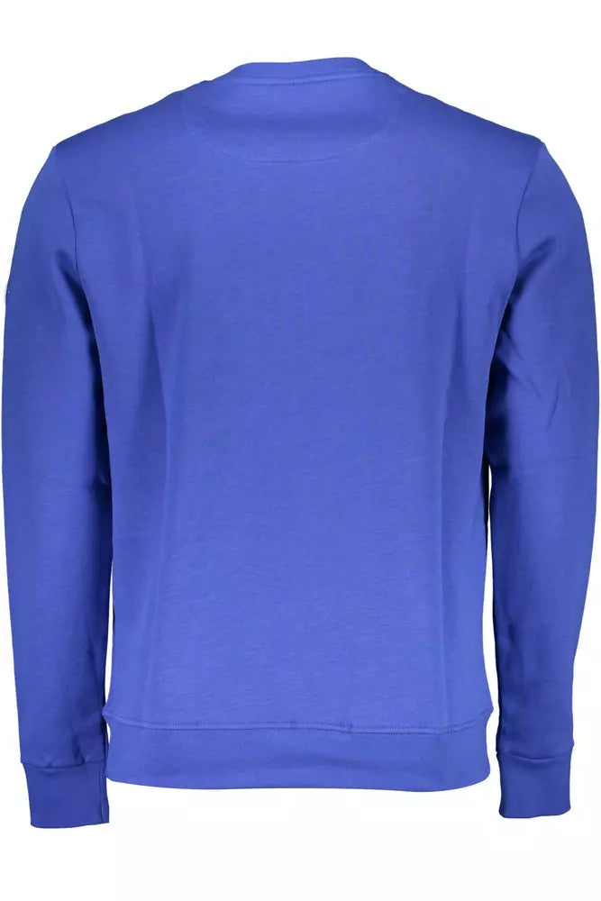 North Sails Chic Blue Round Neck Pullover Sweater North Sails