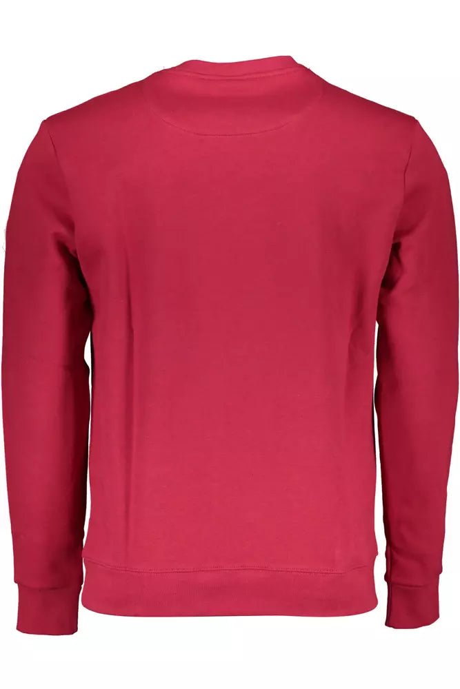 North Sails Chic Pink Printed Crew Neck Sweatshirt North Sails