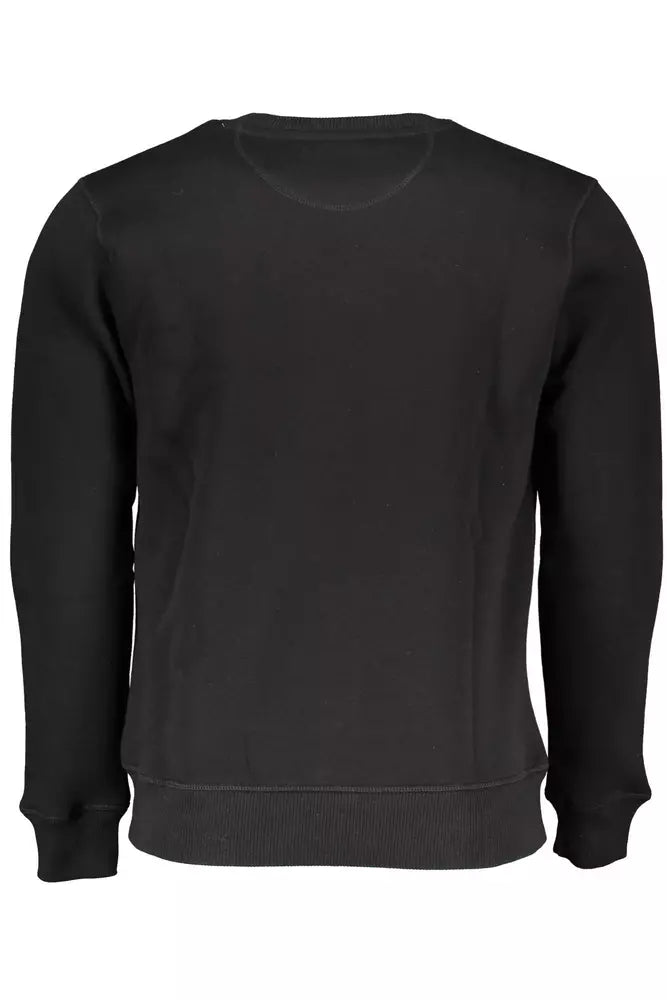 North Sails Elevated Casual Black Sweatshirt with Print North Sails