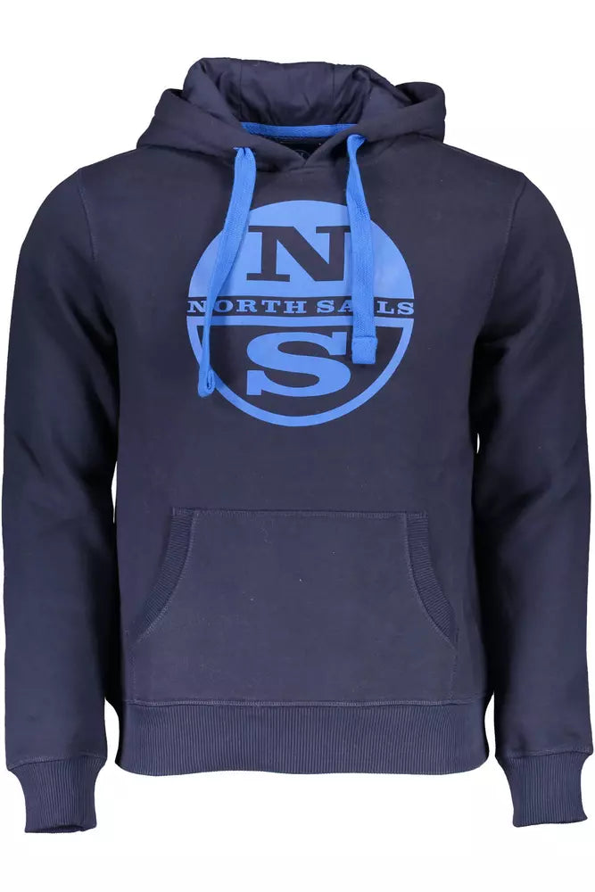 North Sails Sail the Waves Hooded Sweatshirt in Blue North Sails