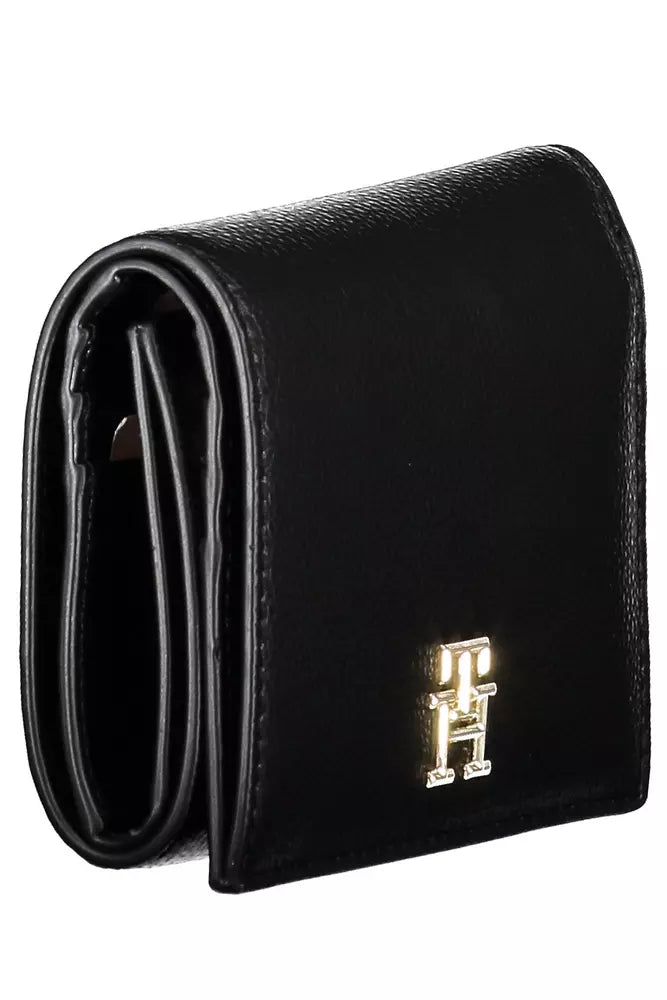 Tommy Hilfiger Black Polyethylene Women Wallet