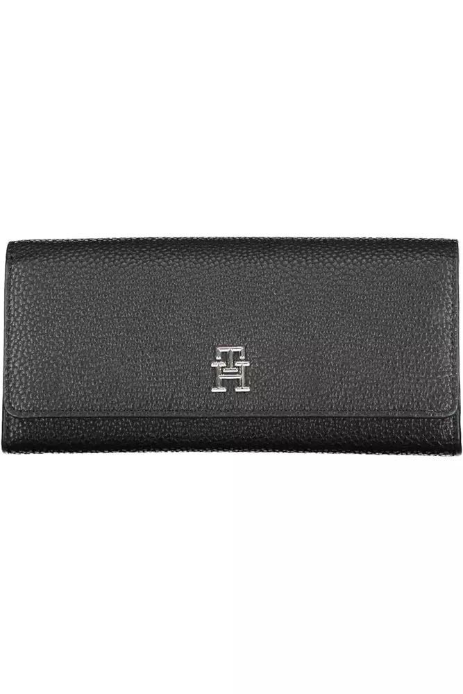 Tommy Hilfiger Black Polyethylene Women Wallet