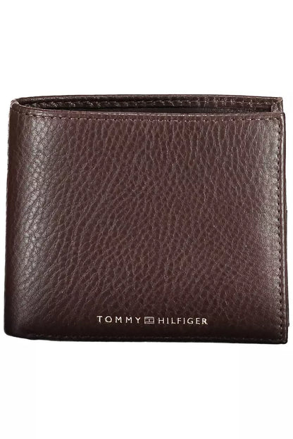 Tommy Hilfiger Brown Leather Men Wallet