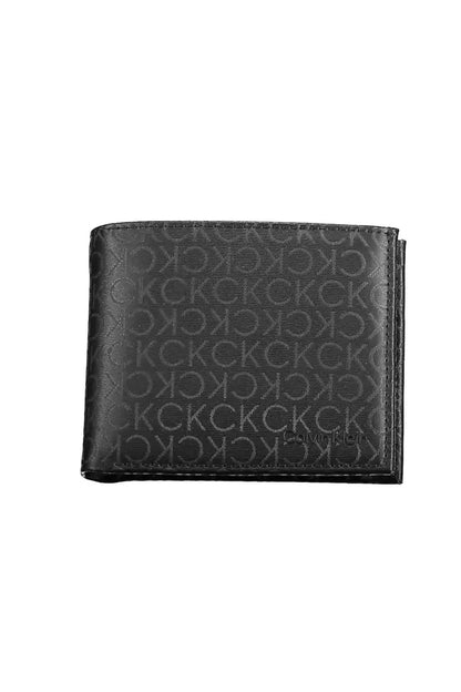 Calvin Klein Black Polyester Men Wallet